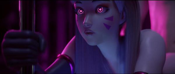 3D守望先锋D.Va遭后入爆操 性感机甲女神被狂插高潮!